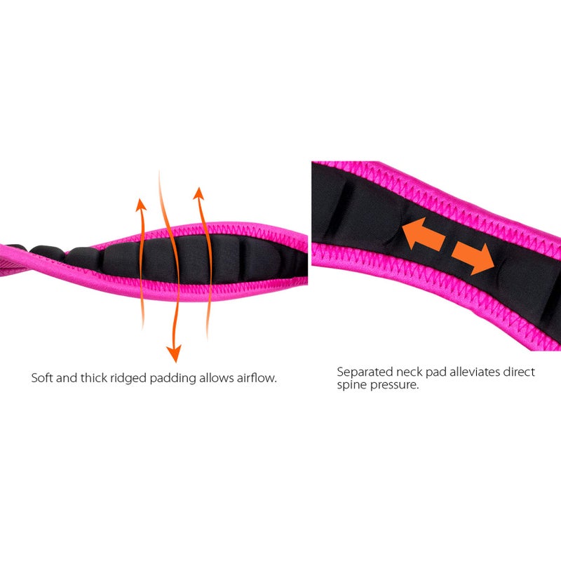ProTec Pro Tec NLS310MHP 22-Inch Ballistic Neoprene Less-Stress Saxophone Neck Strap with Coated Metal Hook - Image 4